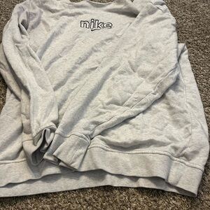 Nike Light Gray Pullover